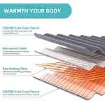 Electric Heating Blanket Manufacturer - Machine Washable Twin 50x60in 6 Settings