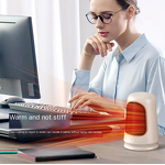 Fan Heater Supplier - 1200W PTC Ceramic Electric Portable Winter Warmer