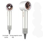 Hair Dryer Attachment Manufacturer - Professional Gold Hot Air Nozzle LED Light