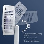 Neck Air Cooler Supplier - Handheld Rechargeable USB Foldable Wearable