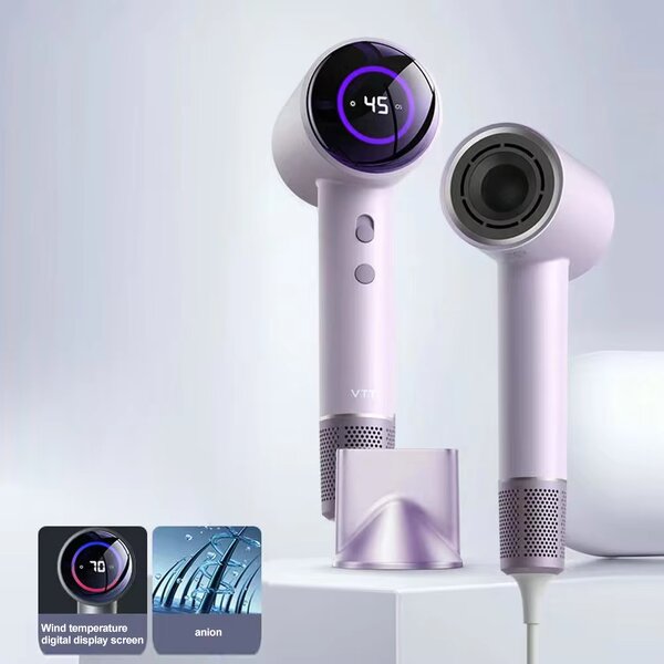 Hair Dryer Supplier - 110000rpm High Speed Motor Screen Display Adjustable