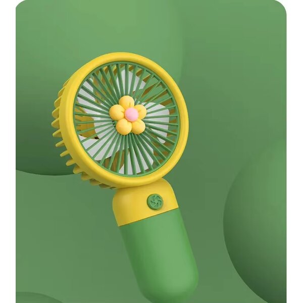 Summer Fan Factory - Rechargeable Portable Standing Mobile Handheld Cute