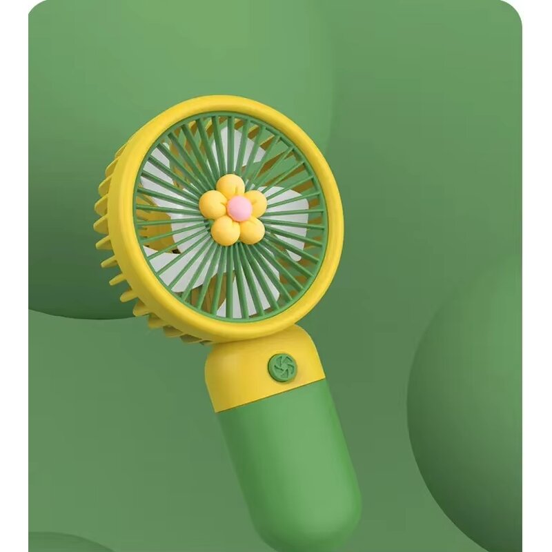 Summer Fan Factory - Rechargeable Portable Standing Mobile Handheld Cute