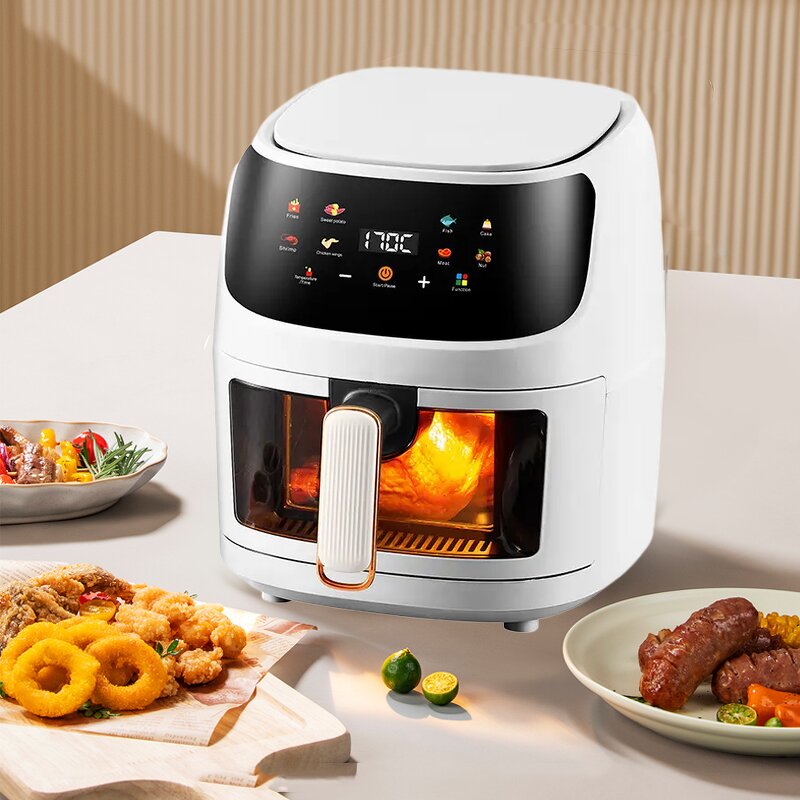 Smart Air Fryer Manufacturer - 8L Digital Electric Deep Fryer Oven