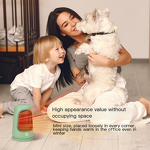 Fan Heater Supplier - 1200W PTC Ceramic Electric Portable Winter Warmer