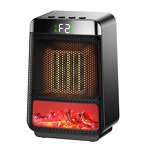 Flame Heater Factory - Customisable LED Screen Timed Overheating Protection