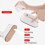 Portable Steam Iron Manufacturer - 1200W Foldable Travel Household Titanium