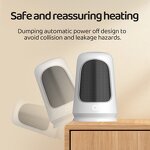 Fan Heater Supplier - 1200W PTC Ceramic Electric Portable Winter Warmer