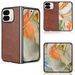 Crocodile Leather Case Factory - Luxury PU Wallet Back Cover for Pixel Pro Fold