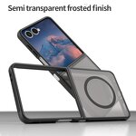 Saiboro Phone Case Manufacturer - Matte Skin Texture Magnetic Ring for Z Flip