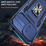 Shockproof Case Factory - Full Body Protective with Kickstand for Moto G Stylus