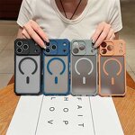 Shockproof Phone Case Factory - Magnetic Matte Mobile Case for iPhone