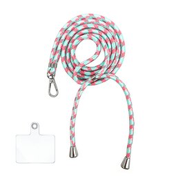 Phone Lanyard Manufacturer - Universal PVC Nylon Gasket Crossbody Necklace Strap