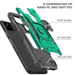 360 Rotation Case Factory - PC TPU Magnetic Kickstand for Google Pixel 7 8