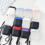 Headphone Cover Factory - TPU+PC with Wrist Strap Colorful New Arrived