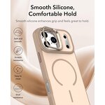 Magnetic Phone Case Factory - PC TPU Hybrid Matte Lens Protective Bracket