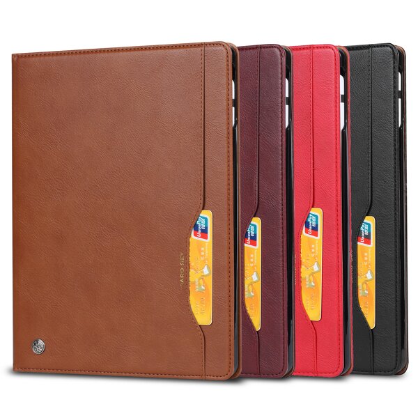 Leather Tablet Case Supplier - with Card Slot for iPad Air4/Pro 10.9/11 Inch