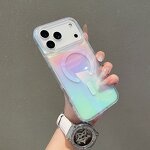 TPU+PC Phone Case Supplier - Glitter Magnetic Shockproof Clear Cover Guangzhou