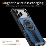 Magnetic Ring Holder Case Factory - Saiboro Shockproof 3D Design TPU+PC