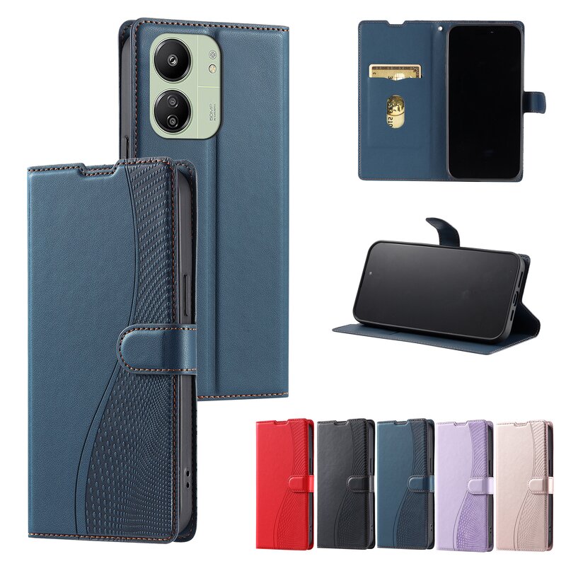 Leather Phone Case Manufacturer - Custom Business Card Holder for Redmi Xiaomi