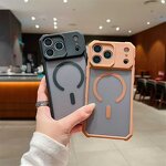 Shockproof Phone Case Factory - Magnetic Matte Mobile Case for iPhone