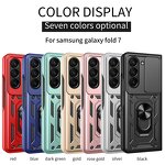 Magnetic Ring Case Supplier - TPU+PC Shockproof Slide Camera for Z Fold