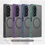 Magnetic Ring Case Factory - Matte Skin Texture TPU+PC for Z Fold/Flip