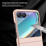 Folding Screen Case Manufacturer - Hard PC with Tempered Film for Motorola Razr