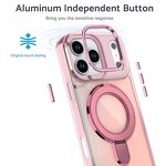 Kickstand Phone Case Supplier - Luxury Magnetic Shining Electroplated Cover
