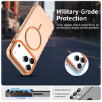 Drop Protection Case Factory - Fashion Matte Magnetic Back Cover for iPhone