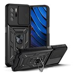 Shockproof Back Cover Factory - Three in One Luxury Magnetic Kickstand for Redmi