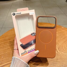 Leather Magnetic Case Factory - PU TPU Luxury Wireless Charge for iPhone