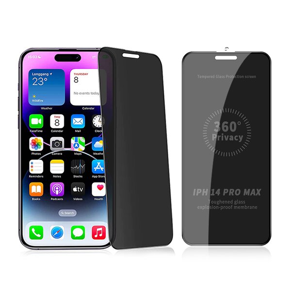 Privacy Screen Protector Factory - 360 Anti Peeping Tempered Film for iPhone