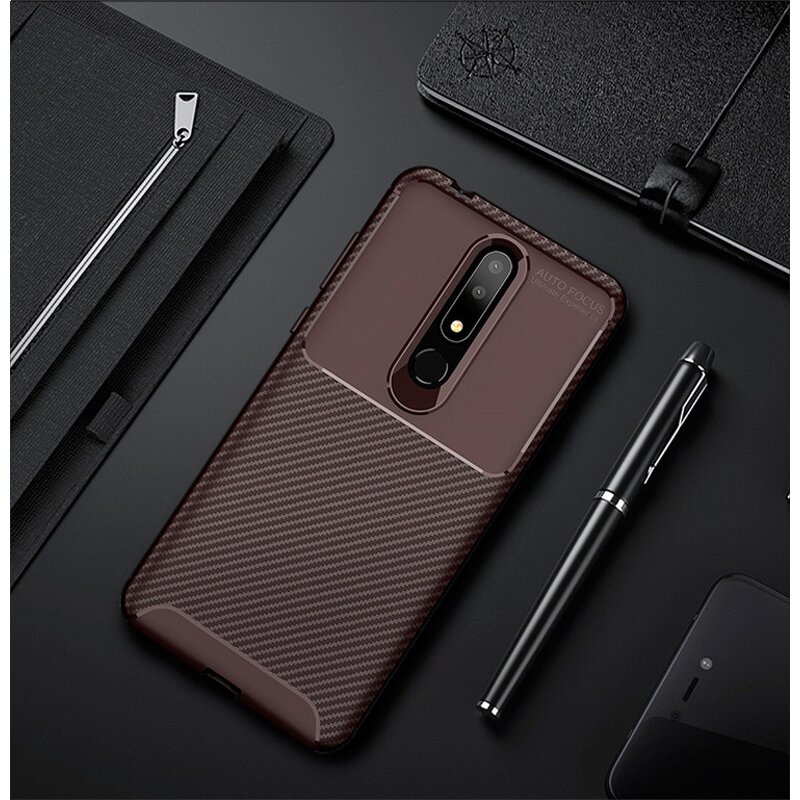 Nokia Phone Case Manufacturer - Shockproof Carbon TPU Bumper for Nokia Series