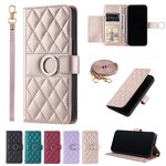 Wallet Phone Case Supplier - Leather Crossbody Strap for Samsung A Series Oppo