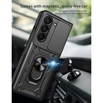 Magnetic Ring Case Supplier - TPU+PC Shockproof Slide Camera for Z Fold