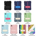 Anti Falling Tablet Cover Supplier - Strap Folding Kickstand Rainbow TPU for iPad Mini 6