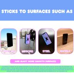 Suction Cup Card Holder Manufacturer - Universal Square Mount Phone Card Case