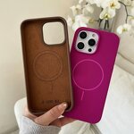 Silicone Phone Case Supplier - Soft Luxury Magnetic Cover for iPhone