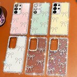 Diamond Frame Case Manufacturer - Bowknot Glitter for Samsung S25 Ultra iPhone