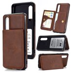 Magnetic Flip Case Supplier - PU Leather Credit Card Holder for Huawei P30