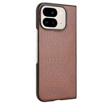 Crocodile Leather Case Factory - Luxury PU Wallet Back Cover for Pixel Pro Fold