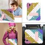 Anti Falling Tablet Cover Supplier - Strap Folding Kickstand Rainbow TPU for iPad Mini 6