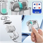 Earphone Cover Manufacturer - TPU+PC Keychain Anti-fall Anti-lost for Pro 2