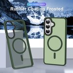 Samsung Phone Case Factory - Shockproof Magnetic Matte TPU Cover for Galaxy