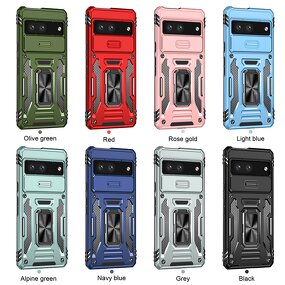 Slide Camera Case Supplier - Kickstand Luxury Free Sample for Google Pixel 7 8