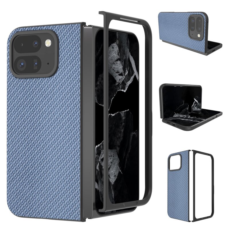 Shockproof Phone Case Factory - Saiboro Carbon Fiber Luxury with Card Holder for Pixel