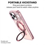 Kickstand Phone Case Supplier - Luxury Magnetic Shining Electroplated Cover