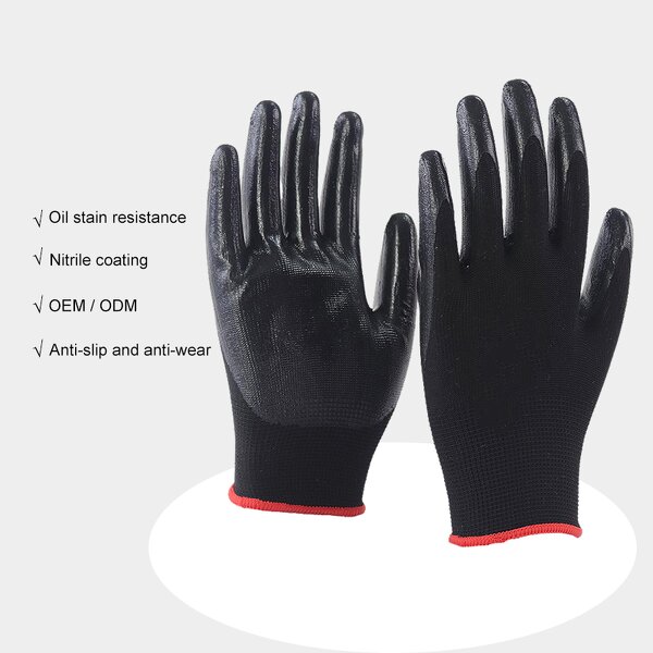 Nitrile Coated Gloves Manufacturer - OEM/ODM Custom