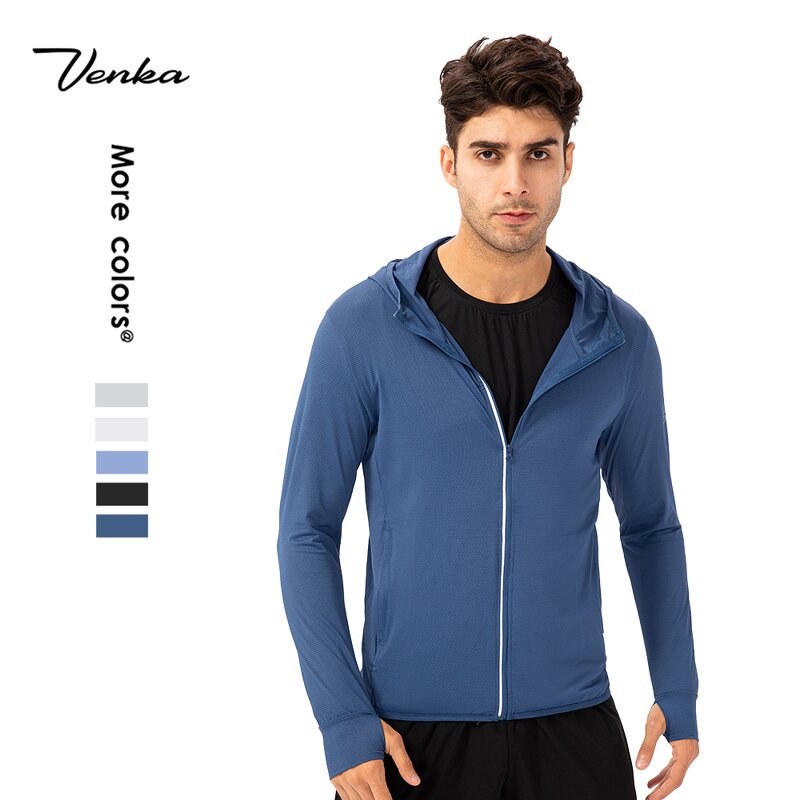 Sun Protection Hoodie Supplier - UPF 50 Long-Sleeved Thin Breathable Jacket